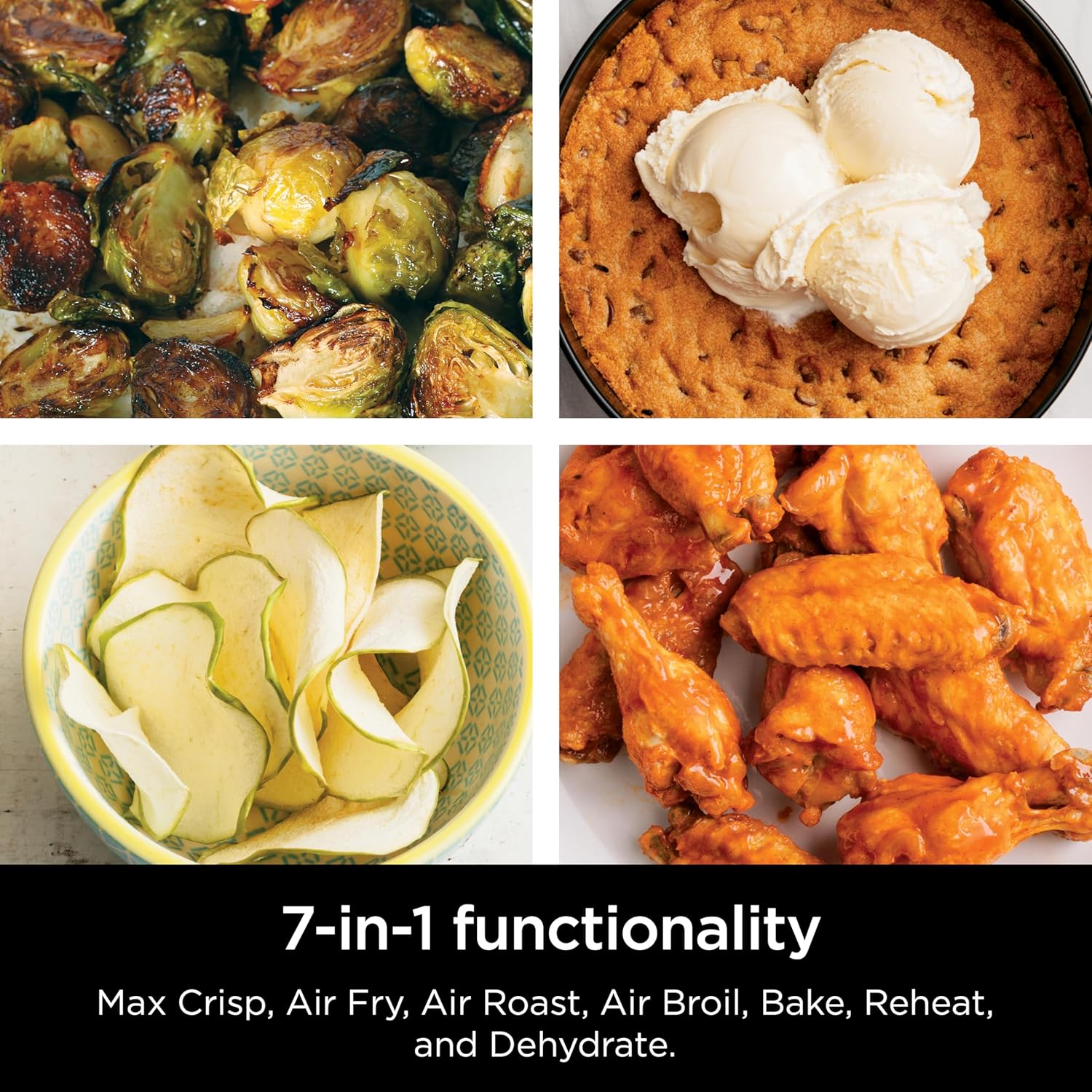 Ninja EzView Air Fryer Max XL, 5.5-QT Capacity, 7 functions3